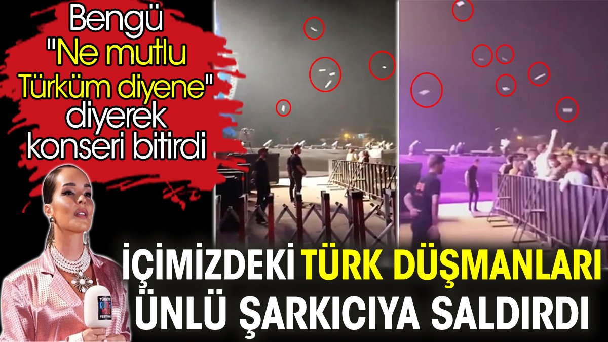 Bengü 'Ne mutlu Türküm diyene' dedi. İçimizdeki Türk düşmanları saldırdı