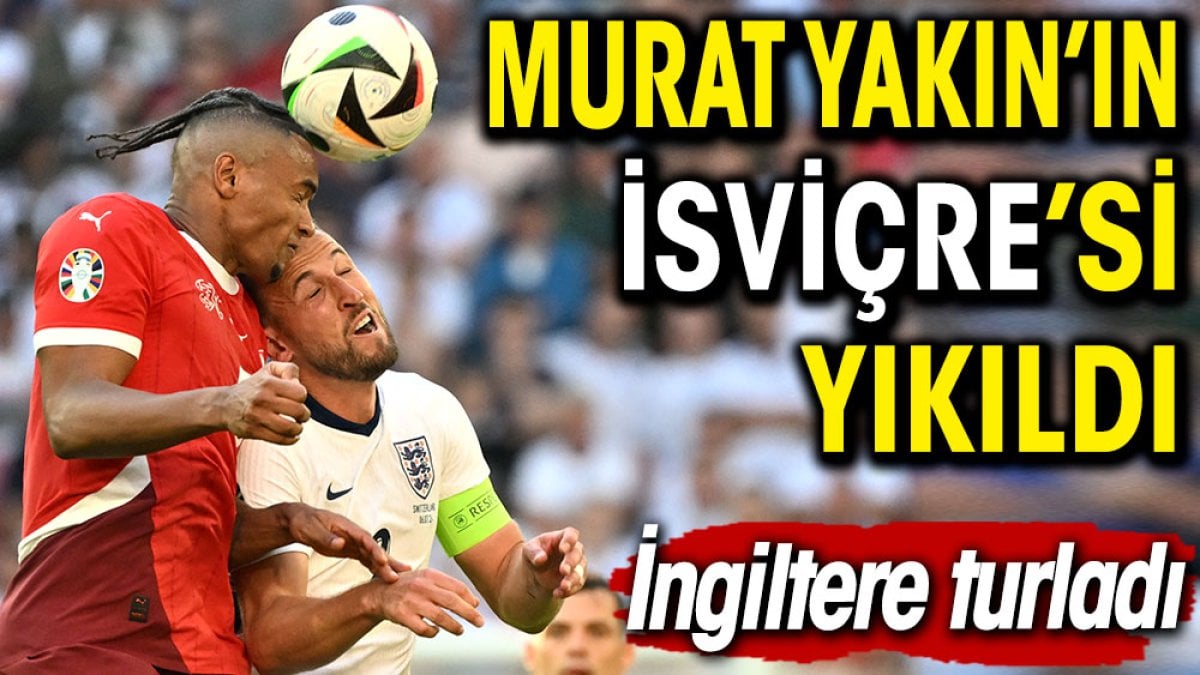 Murat Yakın'ın İsviçre'si yıkıldı