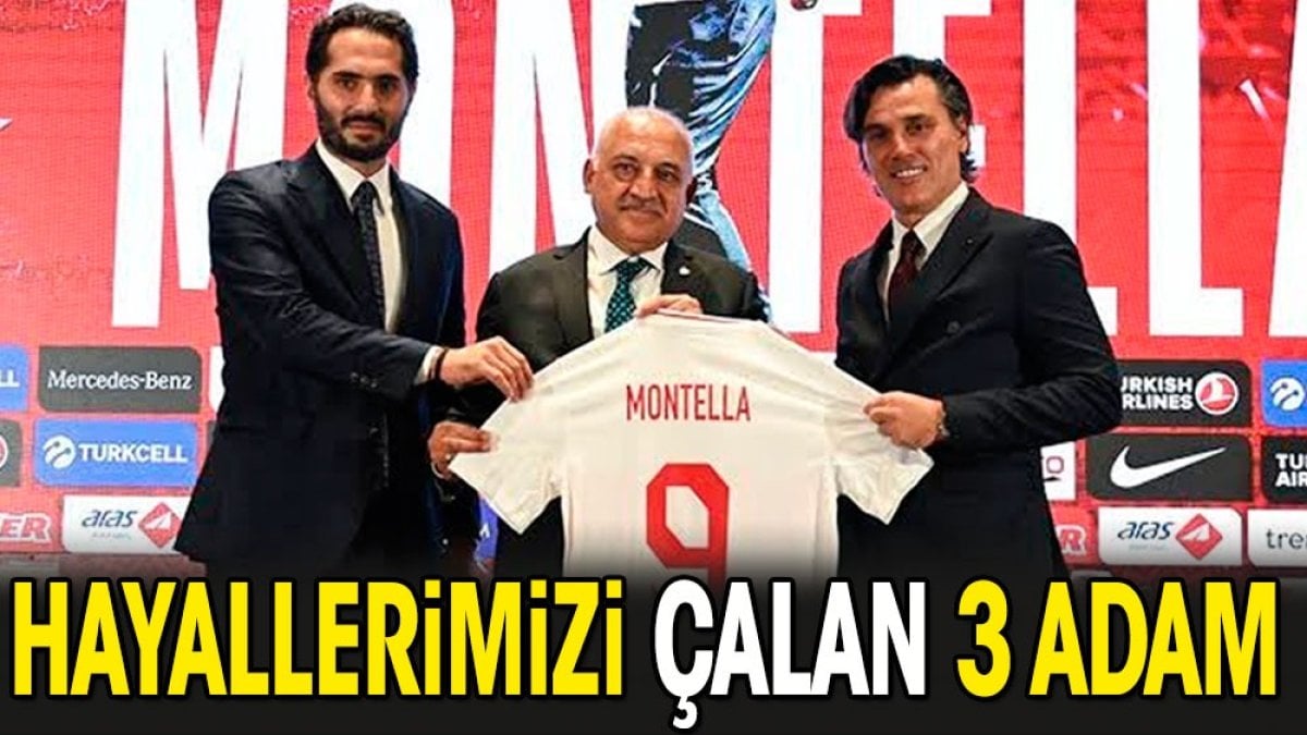 Hayallerimizi çalan 3 adam: Montella, Mehmet Büyükekşi, Hamit Altıntop