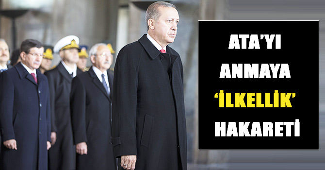 Atatürk’ü anmaya ‘ilkellik’ dedi