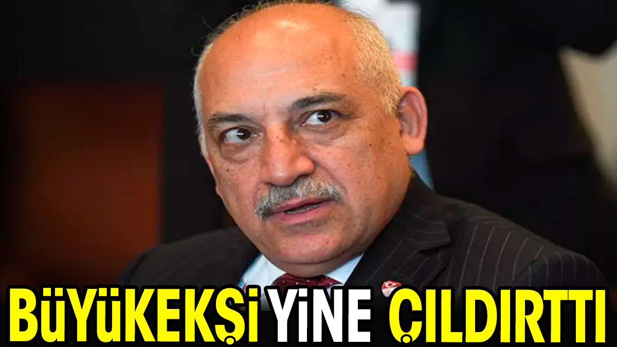 Mehmet Büyükekşi yine çıldırttı