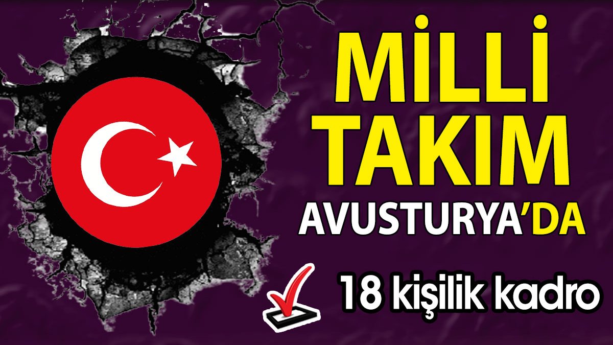 Milli Takım Avusturya'da