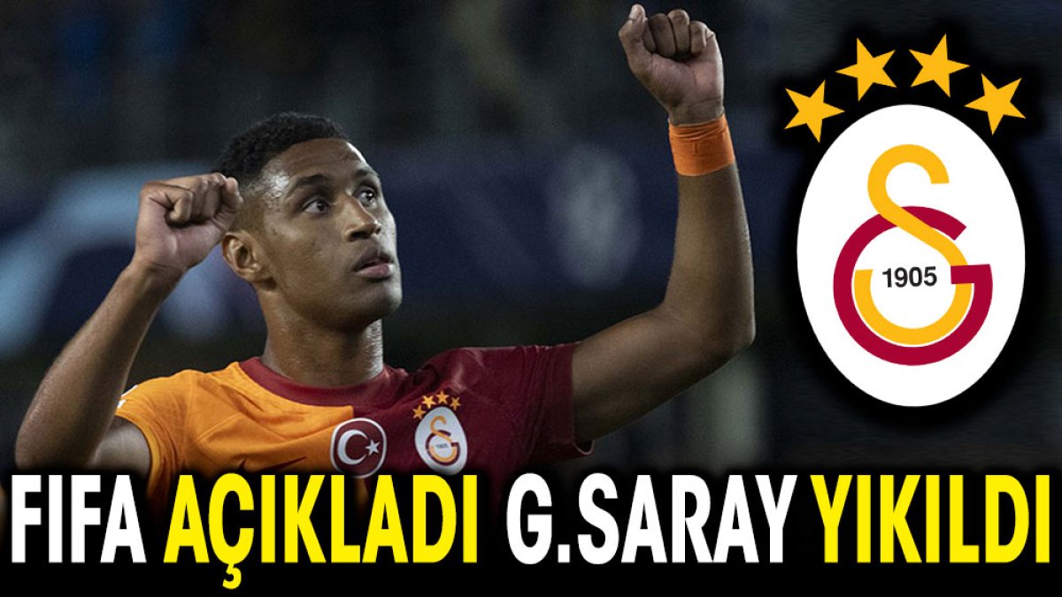 FIFA açıkladı Galatasaray yıkıldı