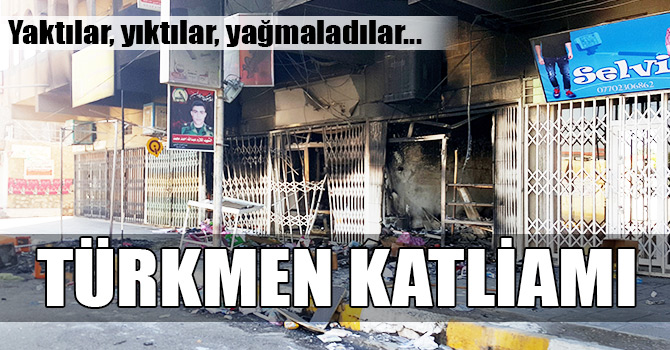 Türkmenlere Kürt güçlerden hain saldırı
