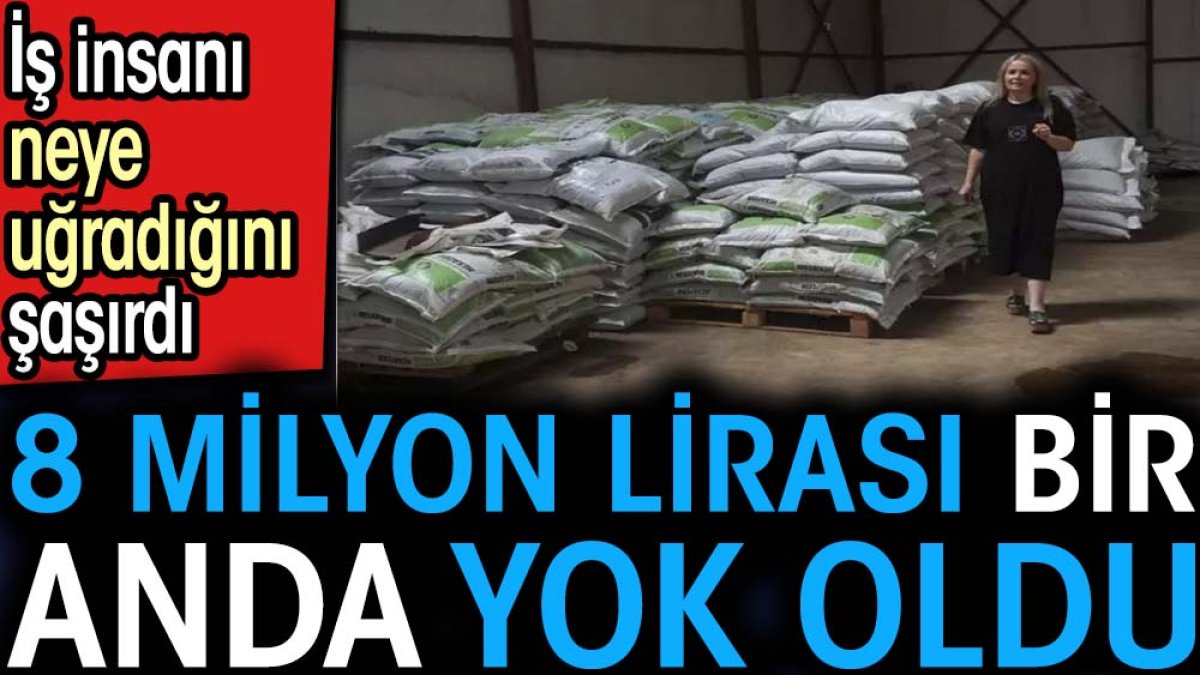 8 milyon lirası bir anda yok oldu. İş insanı neye uğradığını şaşırdı