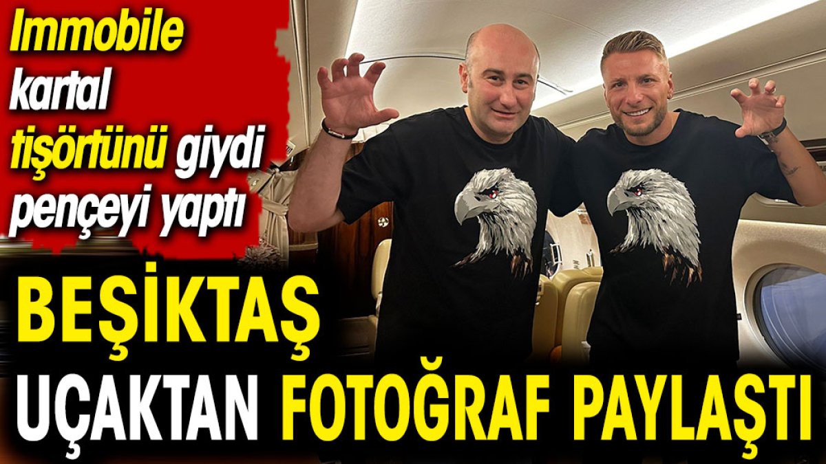 Immobile kartal tişörtünü giydi pençeyi yaptı