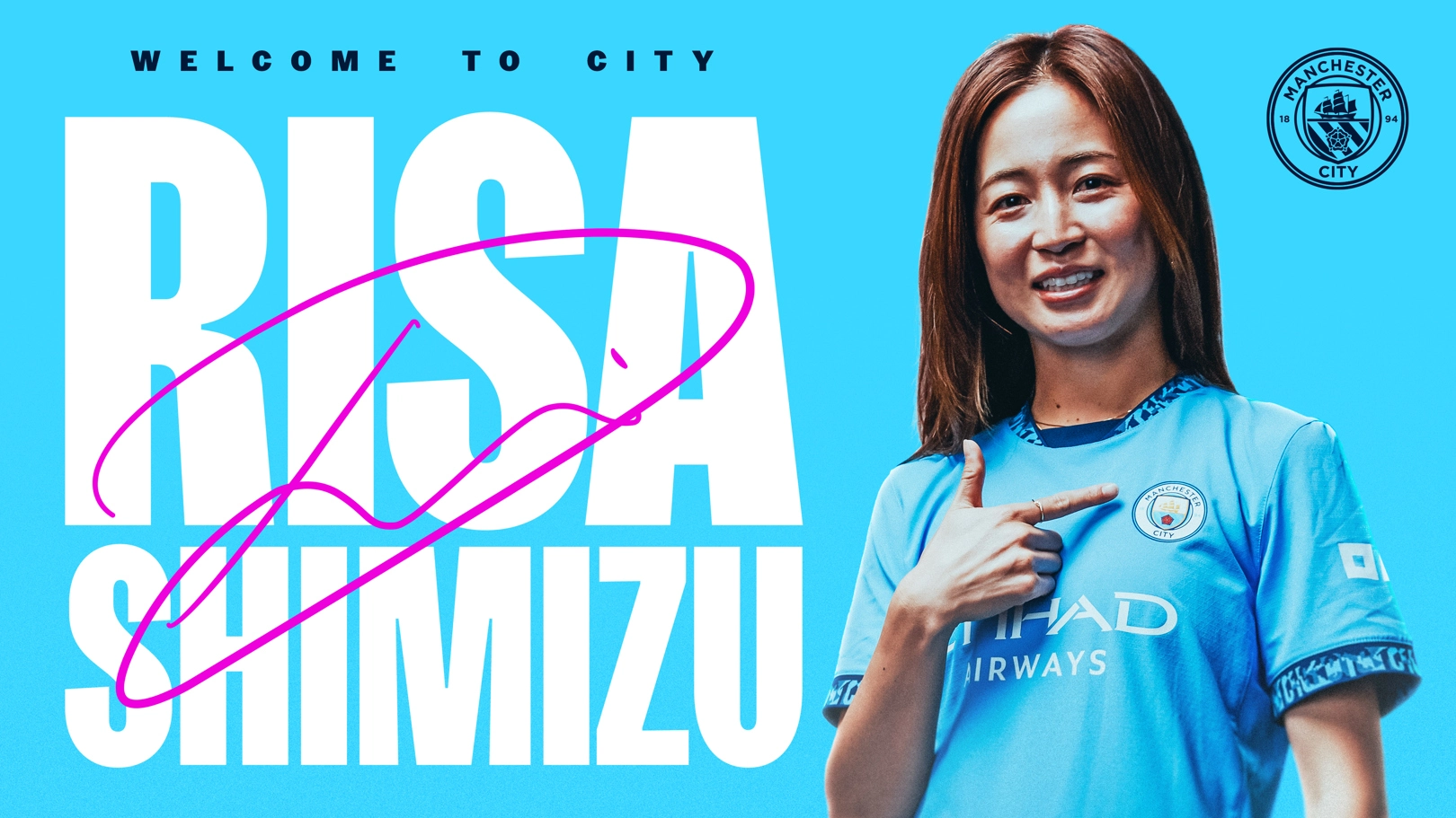 Man City, Risa Shimiz'i kadrosuna kattı