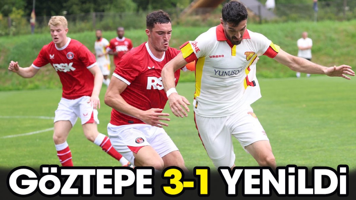 Göztepe 3-1 yenildi