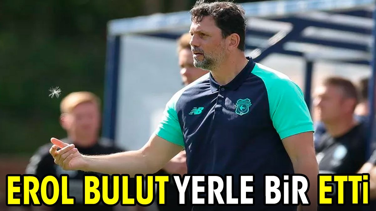 Erol Bulut yerle bir etti