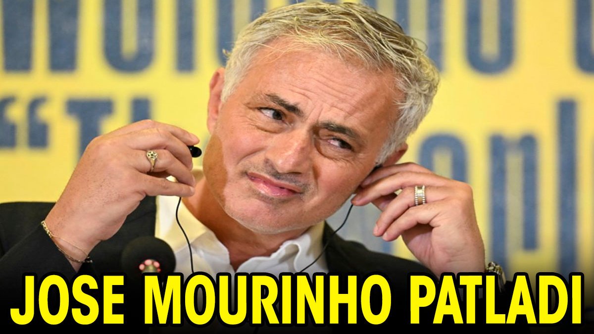 Jose Mourinho patladı