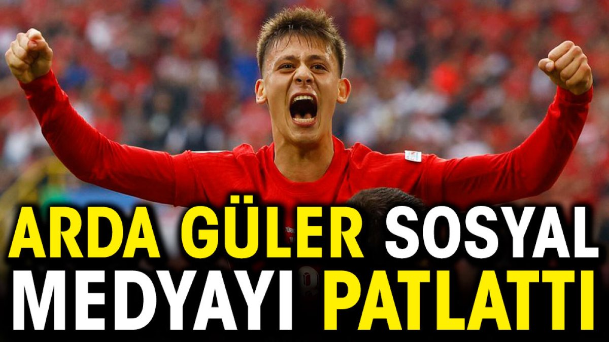 Arda Güler sosyal medyayı patlattı