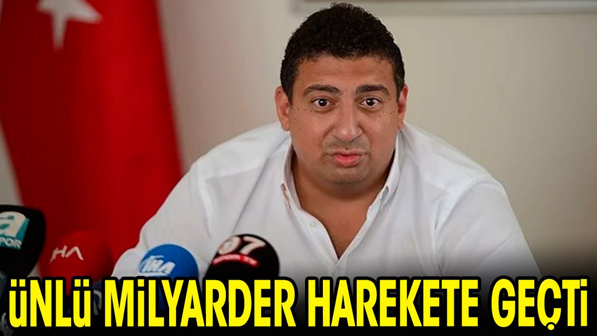 Ünlü milyarder harekete geçti