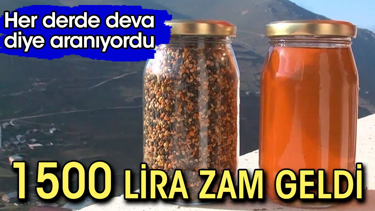 Şifa kaynağı diye aranıyordu. 1500 lira birden zamlandı