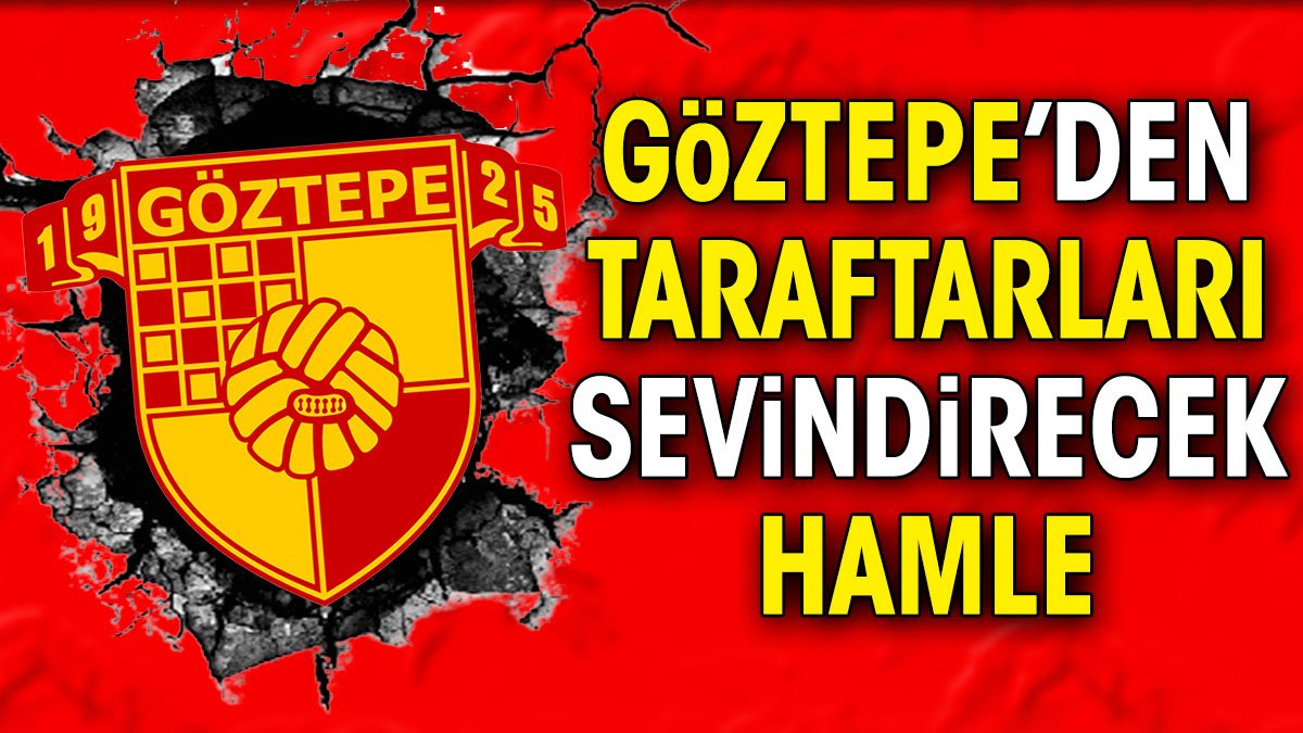 Göztepe'den kısıtlamaları aşacak hamle