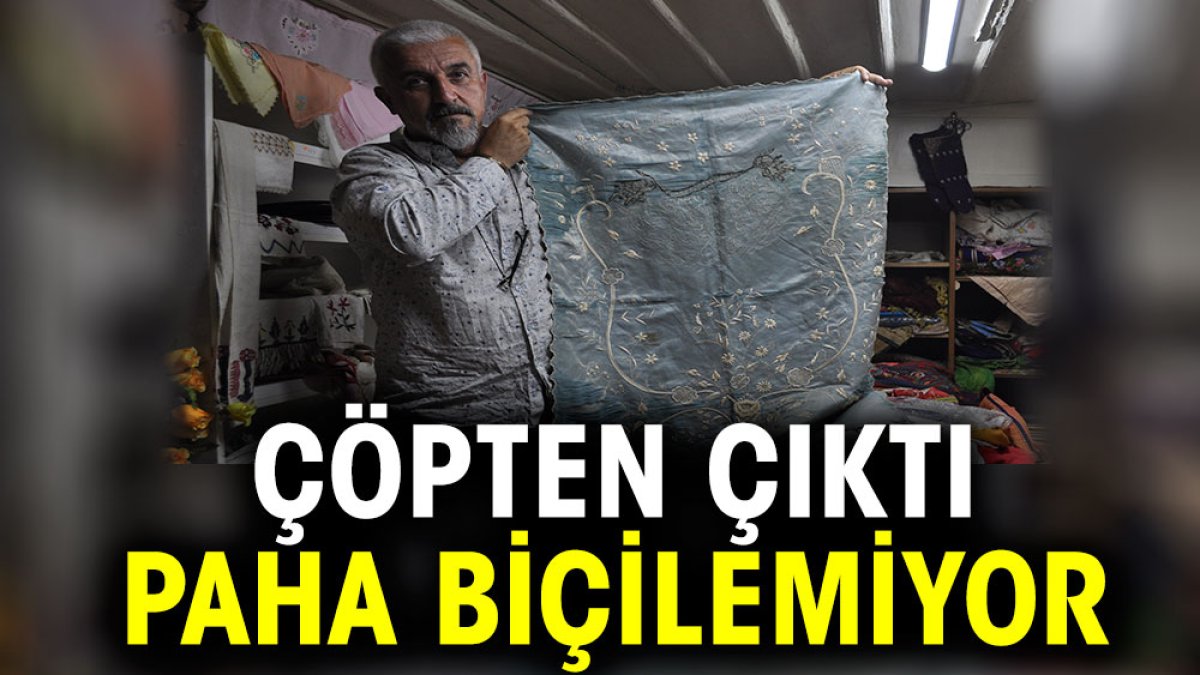 Çöpten çıktı paha biçilemiyor