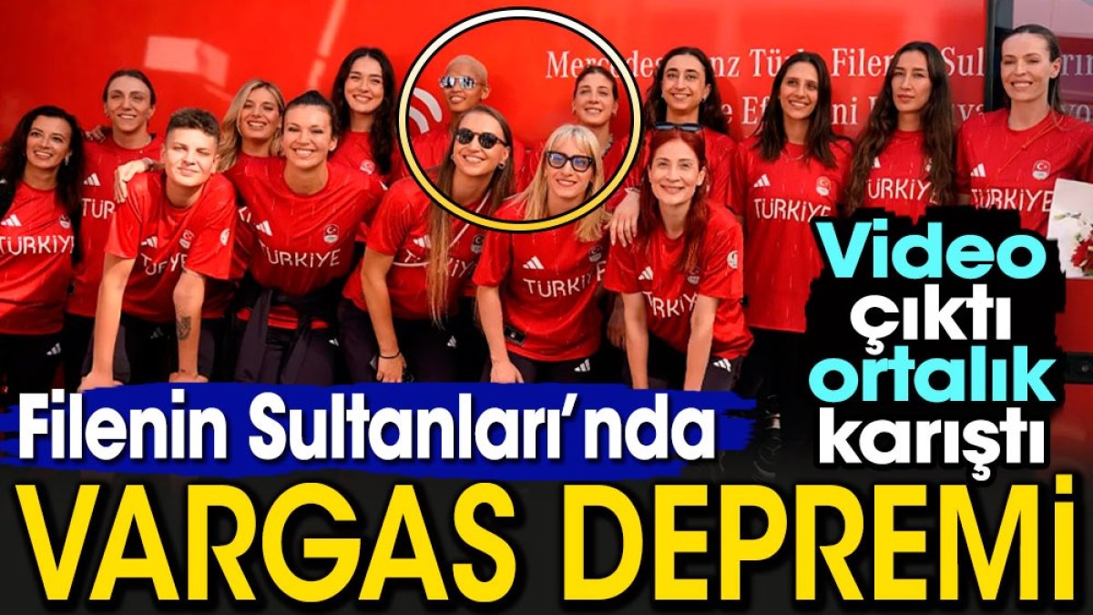 Milli takımda Vargas depremi. Video çıktı ortalık karıştı