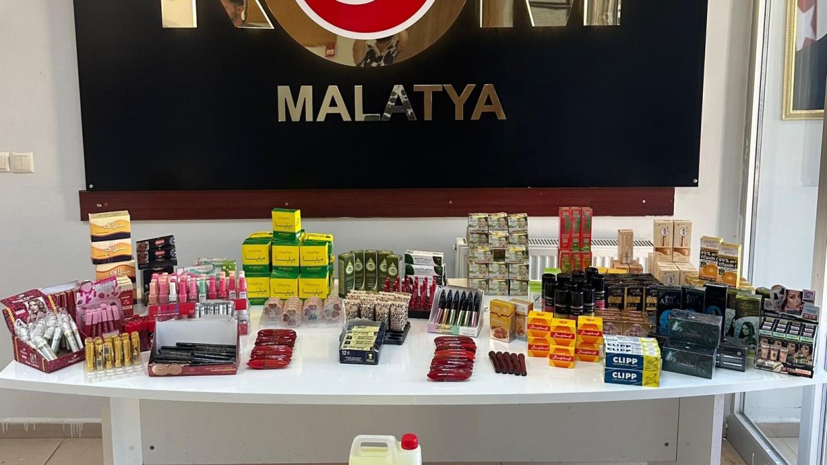 Malatya'da kaçakçılık operasyonları!