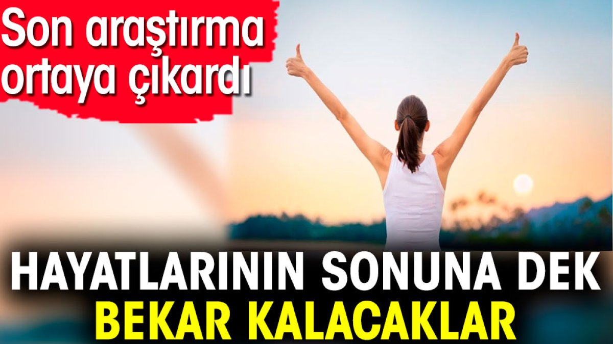 Hayatlarının sonuna dek bekar kalacaklar. Son araştırma ortaya çıkardı