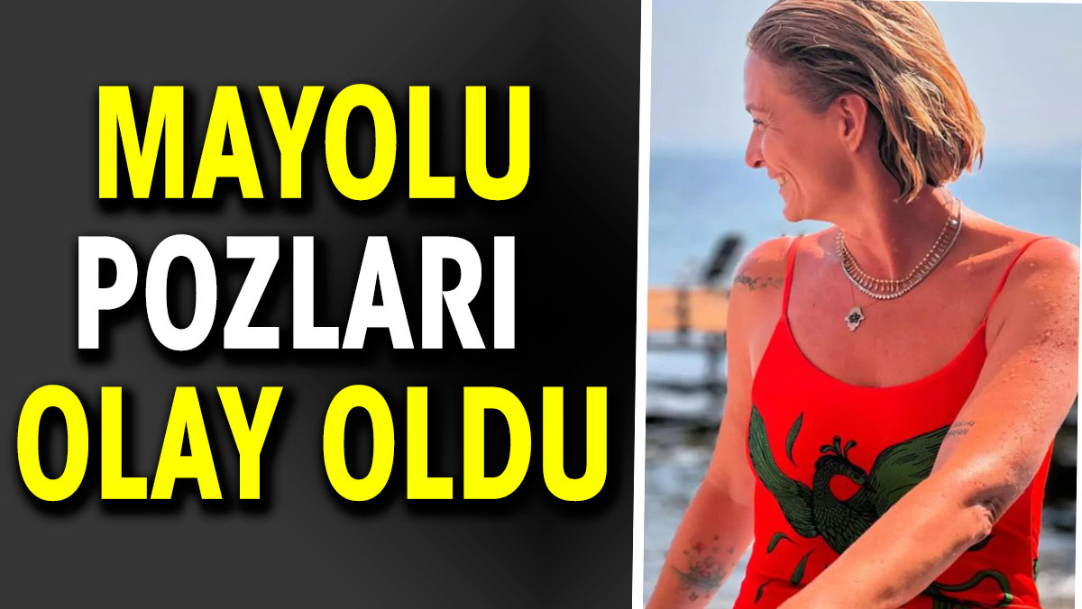 Ceyda Düvenci'nin mayolu pozları olay oldu