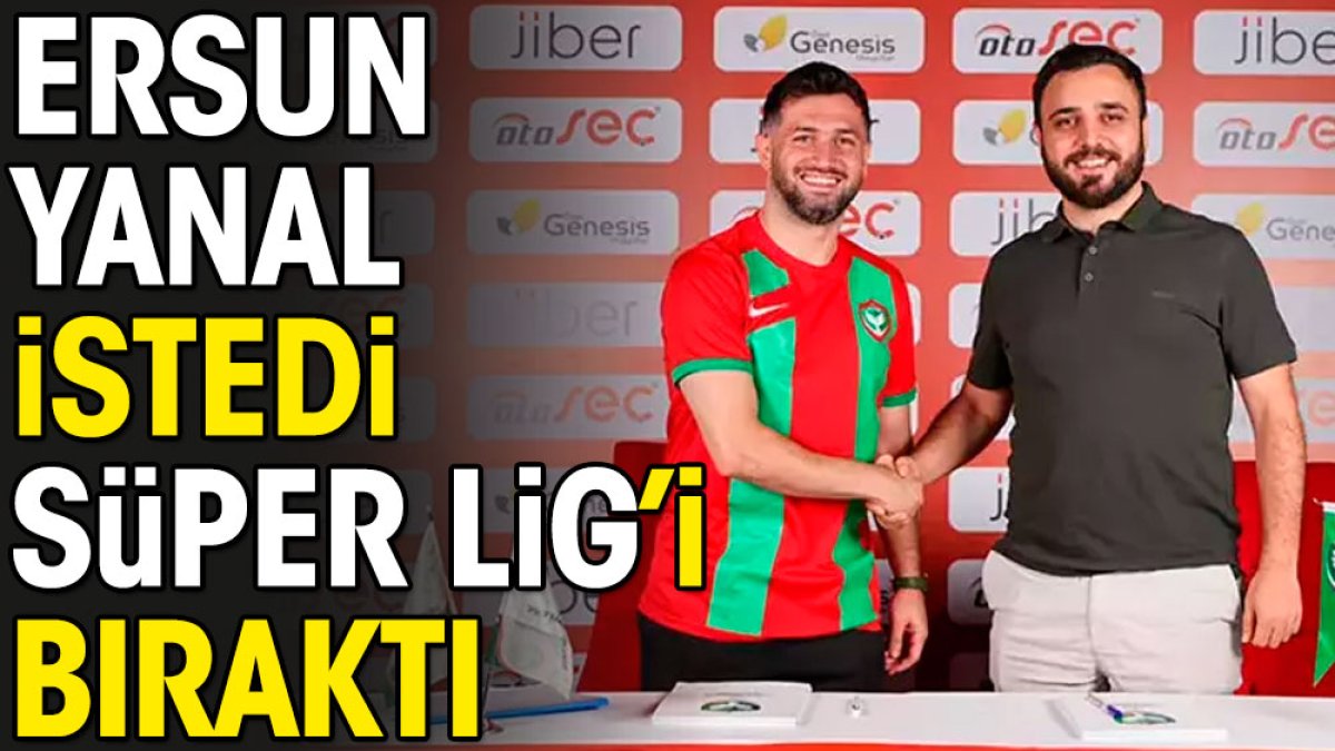 Ersun Yanal için Süper Lig'den geldi