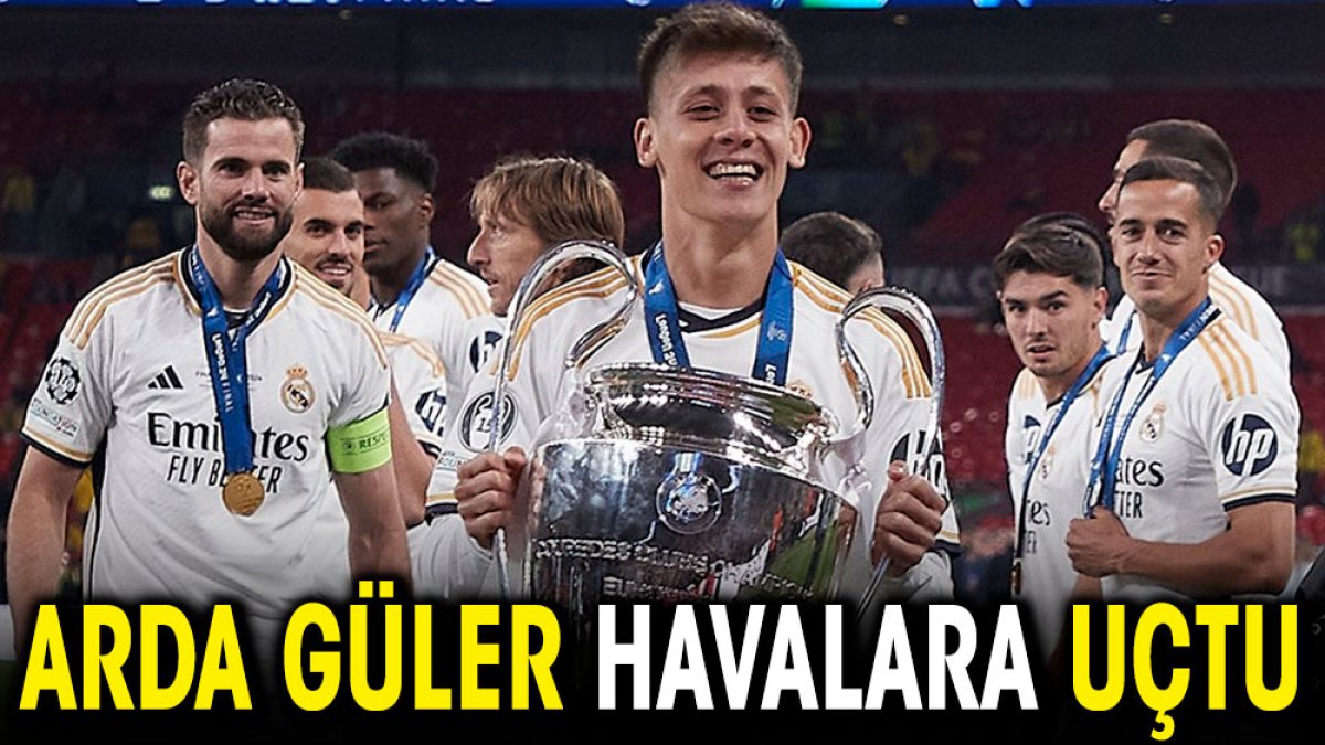 Arda Güler havalara uçtu