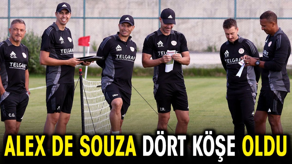 Alex de Souza dört köşe oldu