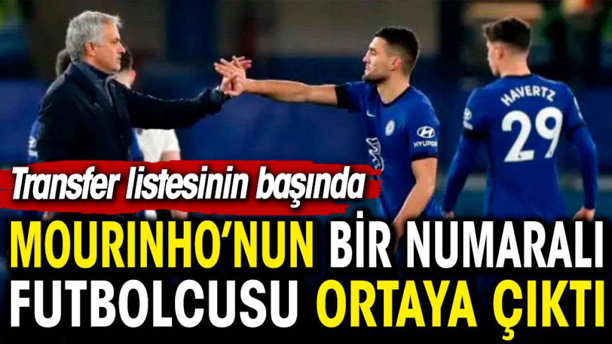 Mourinho'nun bir numarası ortaya çıktı