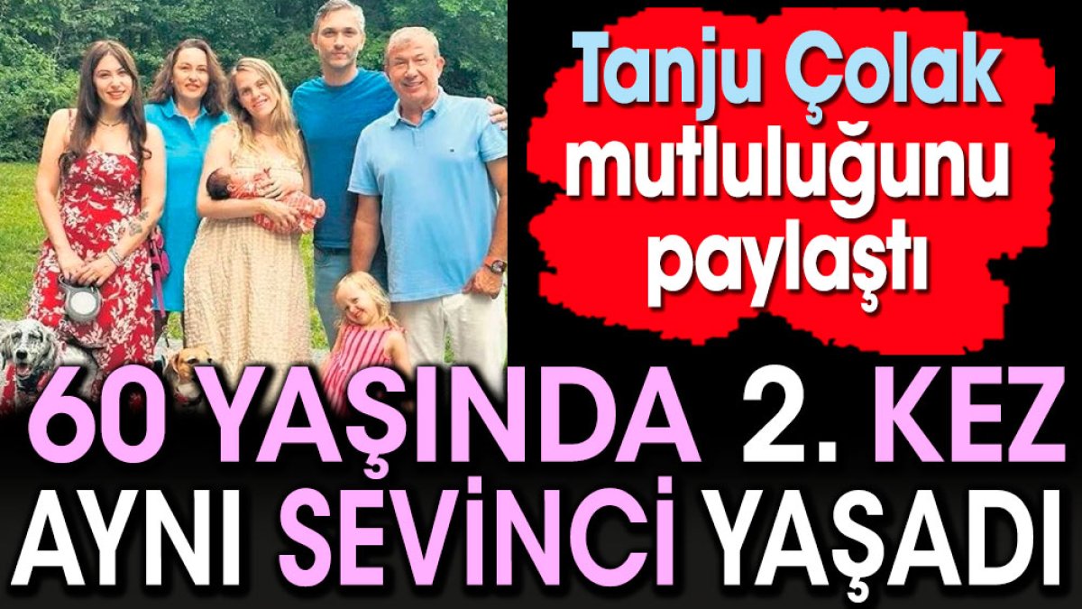 Tanju Çolak 60 yaşında aynı sevinci yaşadı