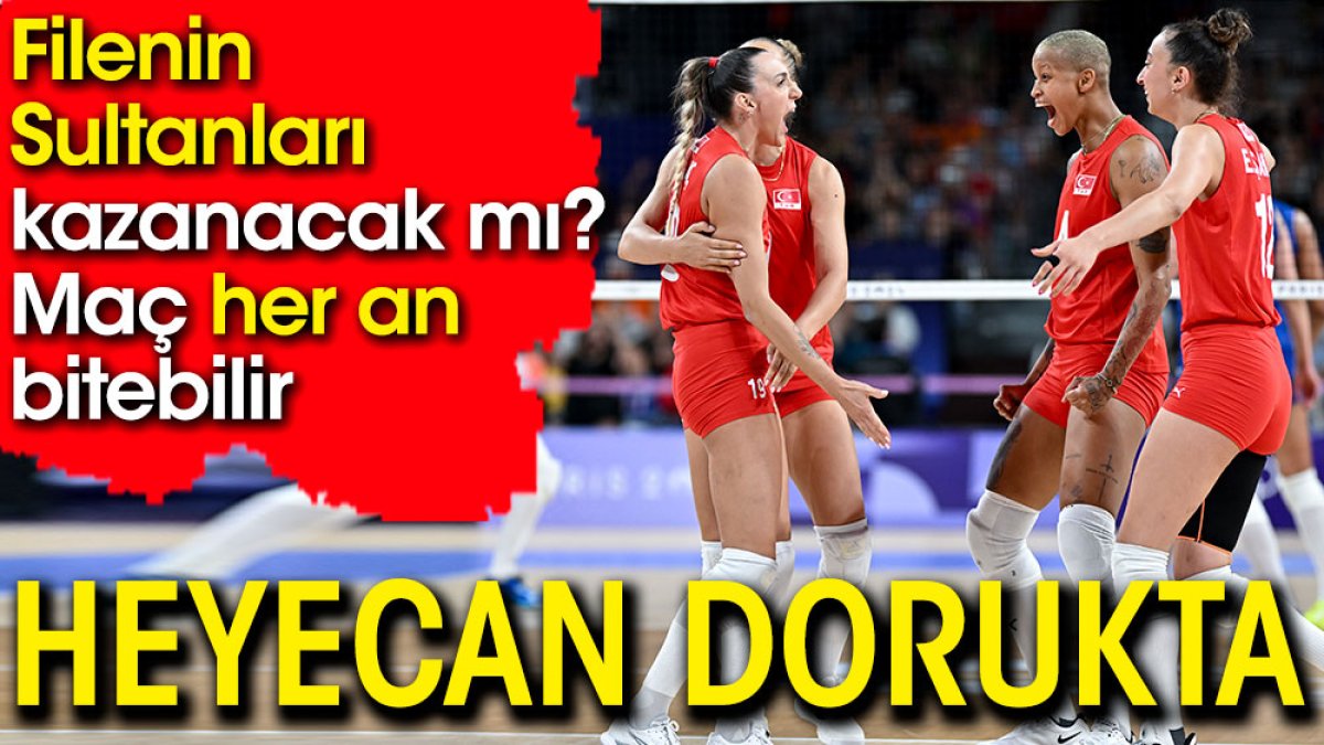 Heyecan dorukta! Filenin Sultanları kazanacak mı? Maç her an bitebilir