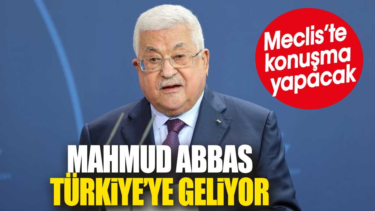 Son dakika... Mahmud Abbas Türkiye'ye geliyor