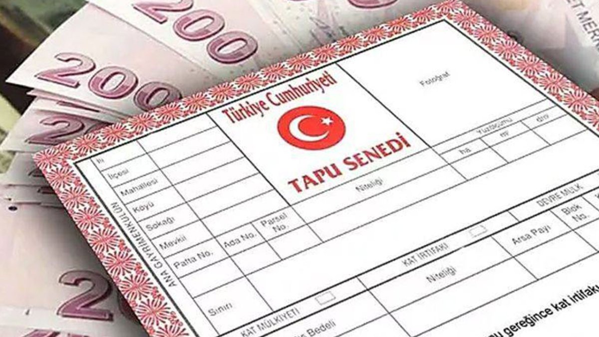 Tapu harcı geliri 35 milyar lirayı aştı