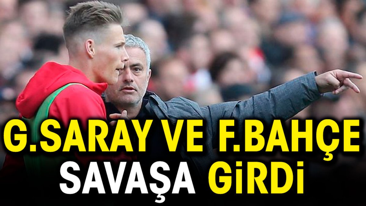 Galatasaray ve Fenerbahçe savaşa girdi