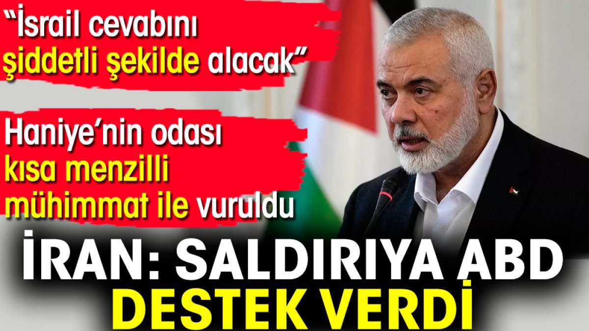 İran: Saldırıya ABD destek verdi. İsrail cevabını şiddetli şekilde alacak