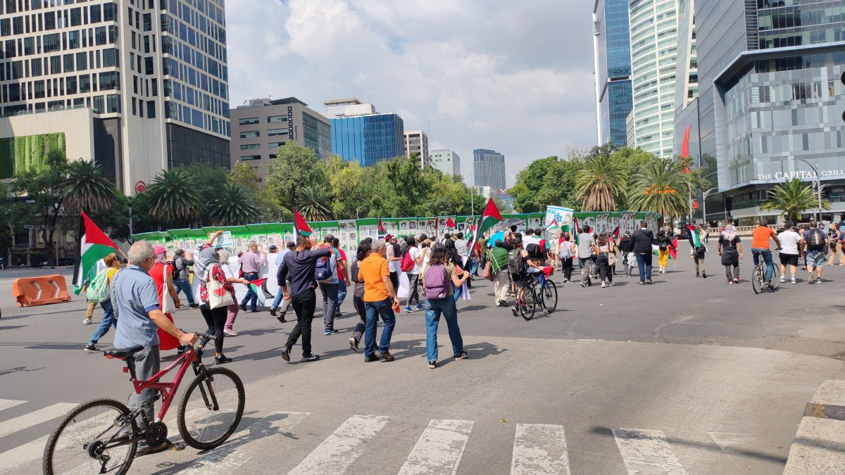 Meksikalılardan İsrail protestosu