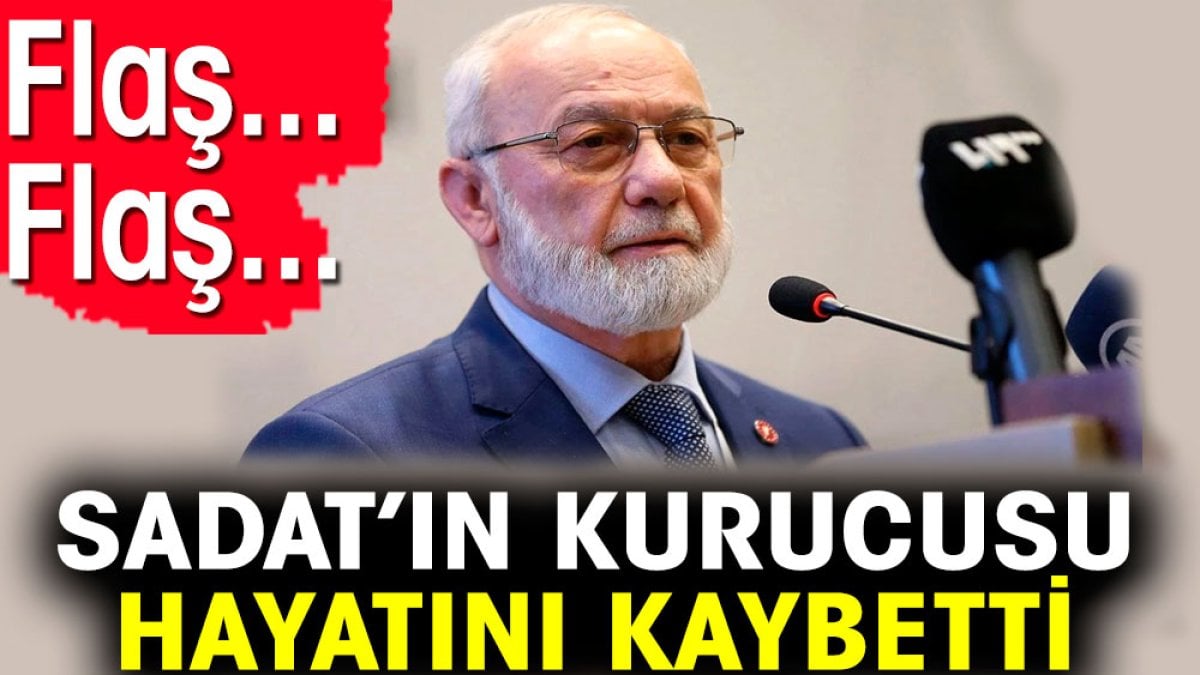 SADAT’ın kurucusu Adnan Tanrıverdi hayatını kaybetti