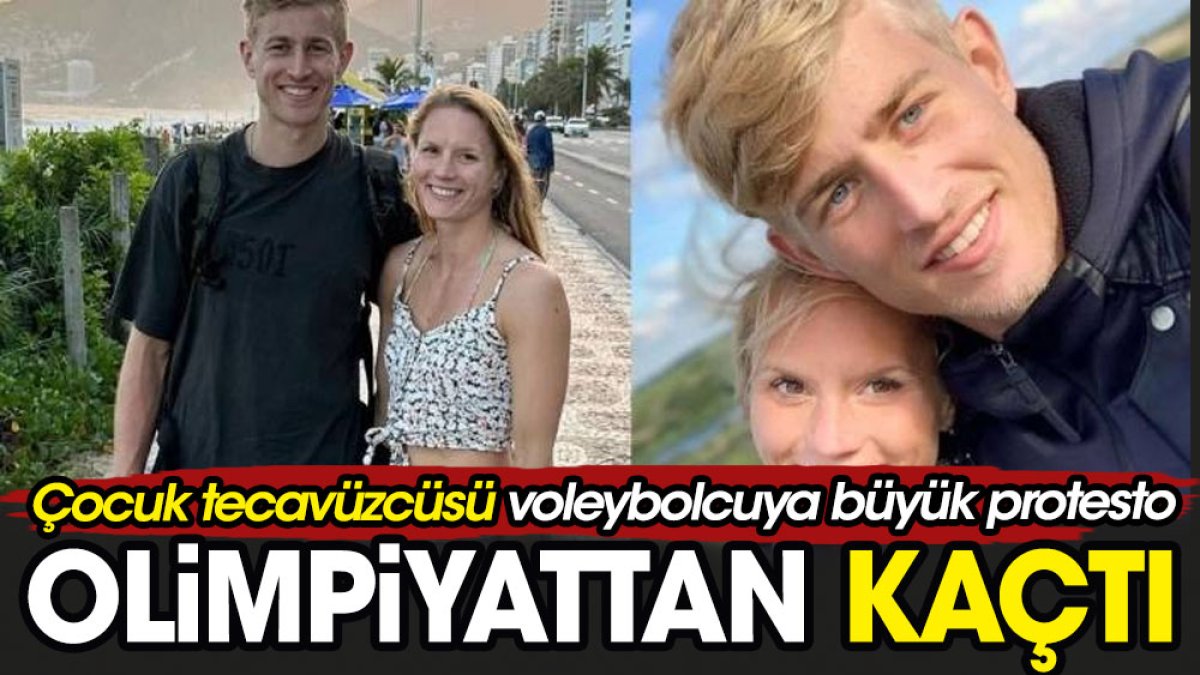 Çocuk tecavüzcüsü voleybolcuya büyük protesto. Olimpiyattan kaçtı