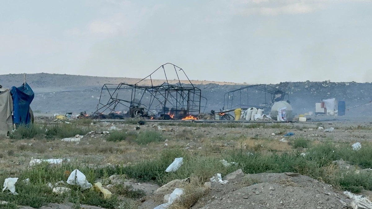 Konya Ereğli'de tarım işçileri arasında kavga: 5 yaralı, çadırlar ateşe verildi