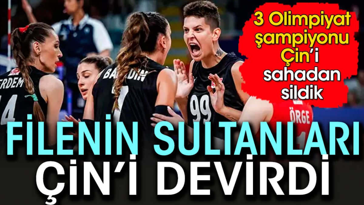 Filenin Sultanları Çin'i devirdi. Yarı finaldeyiz