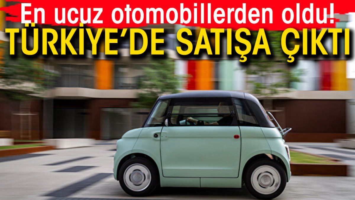 En ucuz otomobillerden oldu! Türkiye'de satışa çıktı