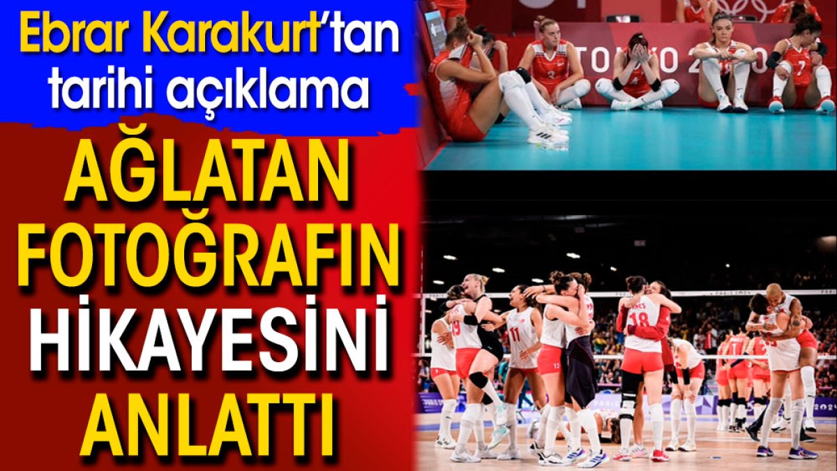 Ebrar Karakurt Türkiye'yi ağlatan fotoğrafın hikayesini anlattı