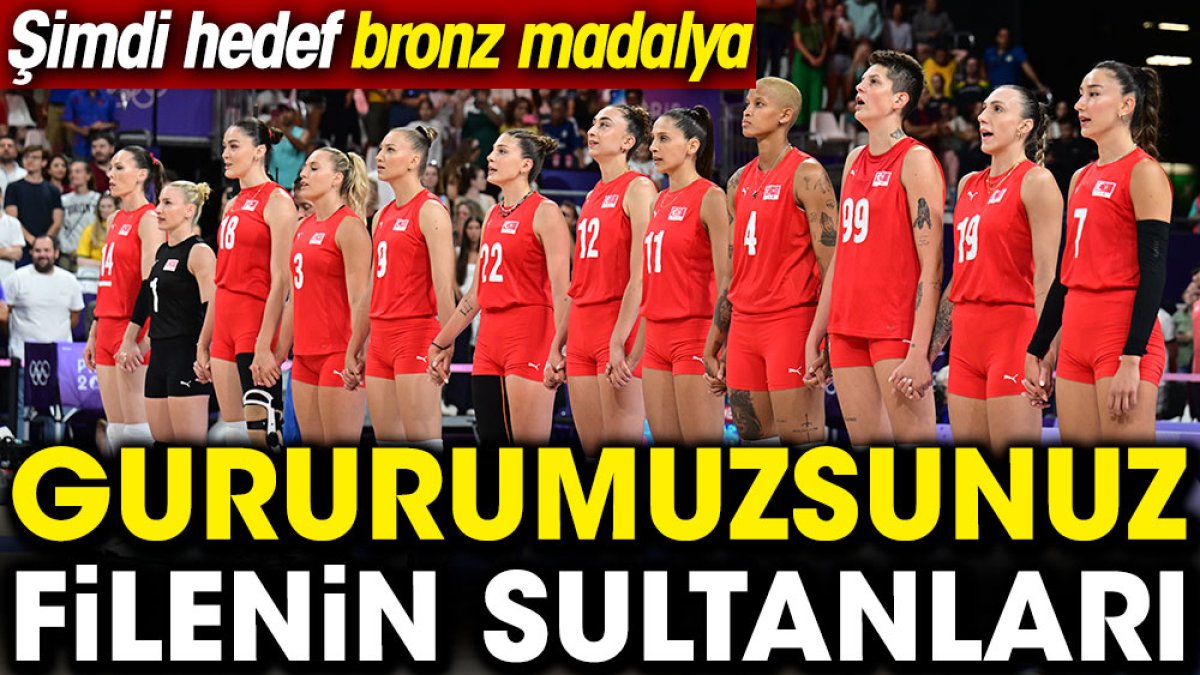 Gururumuzsunuz Filenin Sultanları