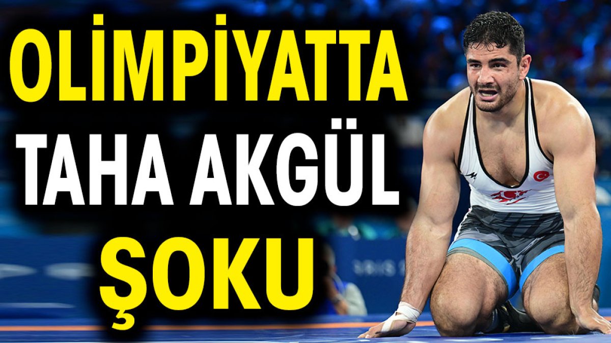 Olimpiyatta Taha Akgül şoku