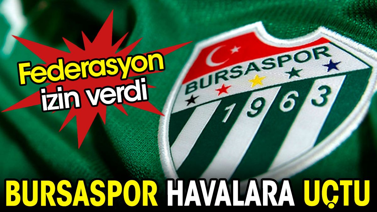 TFF'den Bursaspor'u havalara uçuran karar