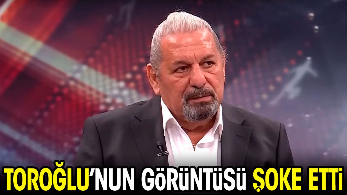 Erman Toroğlu'nun son görüntüsü şoke etti