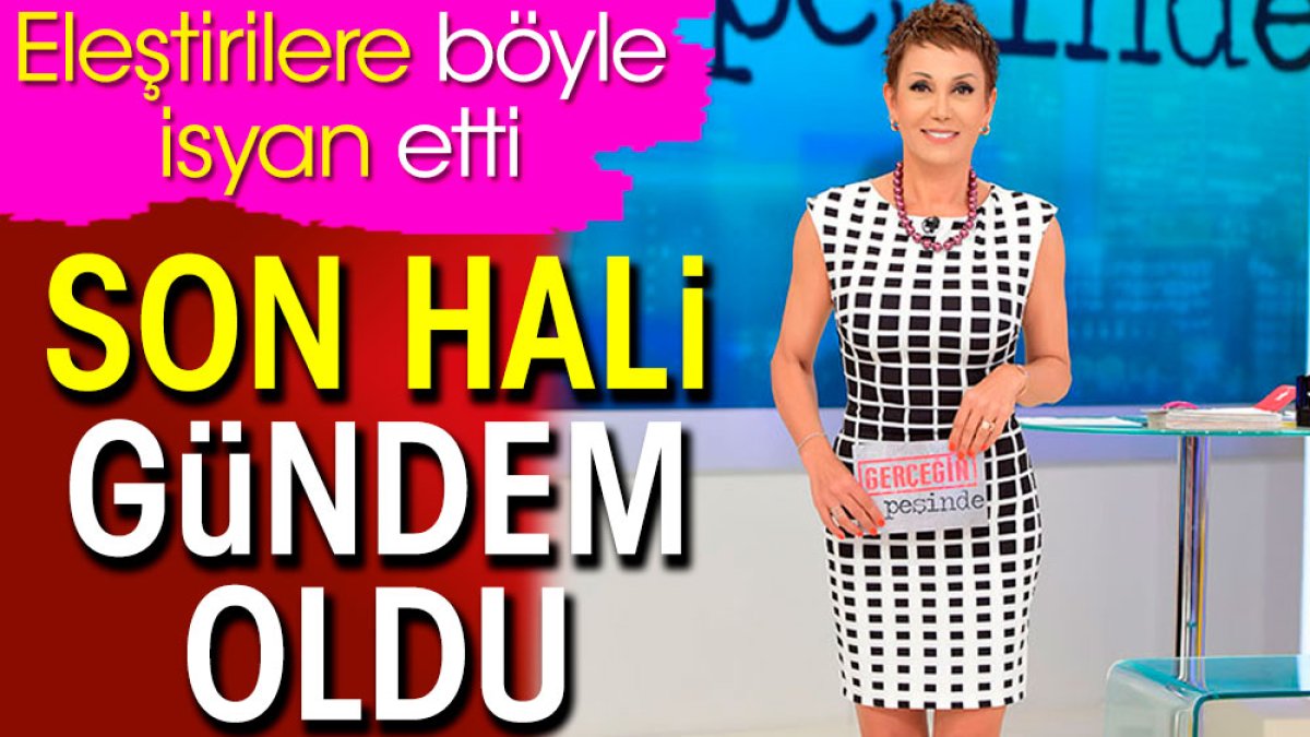 Serap Paköz’ün son hali gündem oldu. Eleştirilere böyle isyan etti