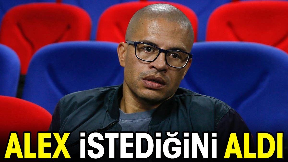 Alex de Souza istediğini aldı