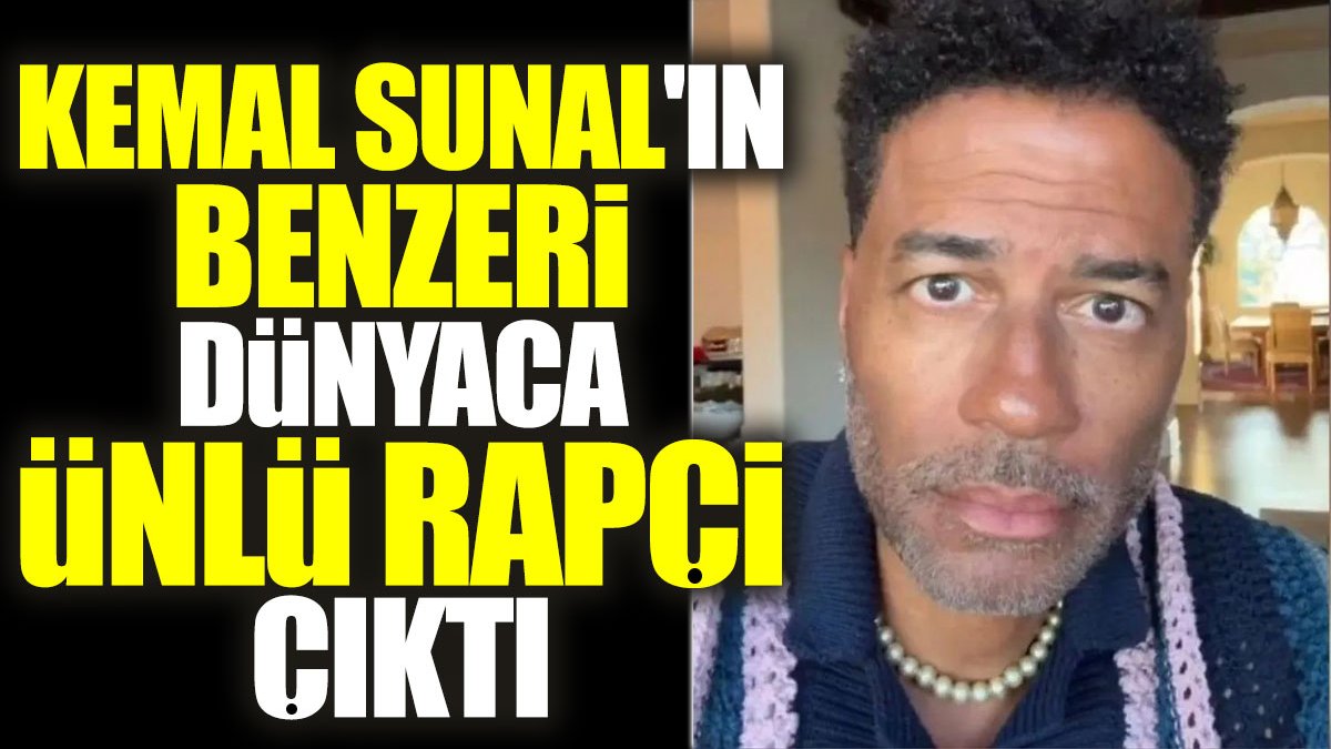 Kemal Sunal'ın benzeri dünyaca ünlü rapçi çıktı