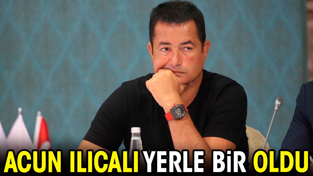 Acun Ilıcalı yerle bir oldu