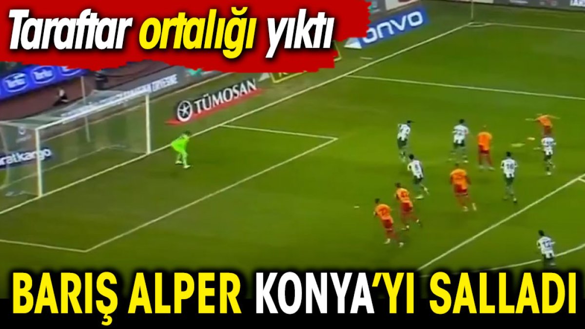 Barış Alper Konya'yı salladı