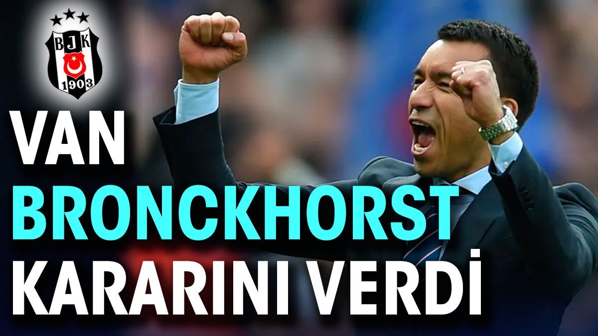 Beşiktaş Antalyaspor karşısında. İlk 11 belli oldu. Van Bronckhorst kararını verdi